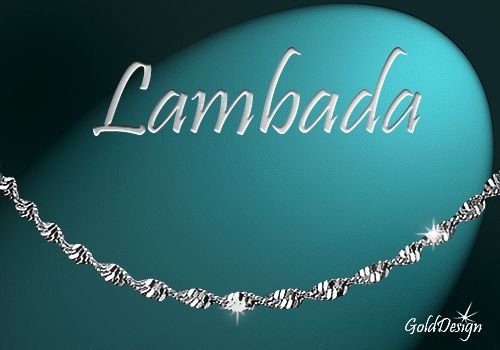 Lambada - řetízek stříbřený
